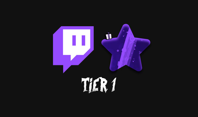 1 Gifted Twitch Sub (Tier 1)