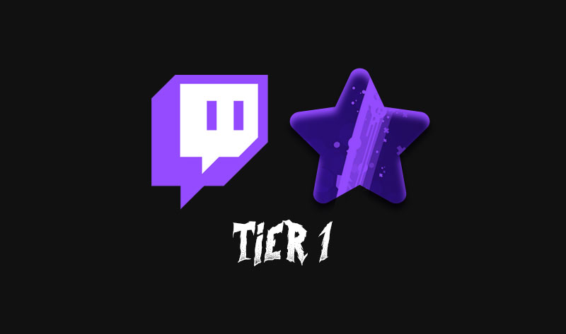 Tier 1 Twitch Subscription (1 Month)